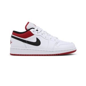 Air Jordan 1 Low GS White Gym Red